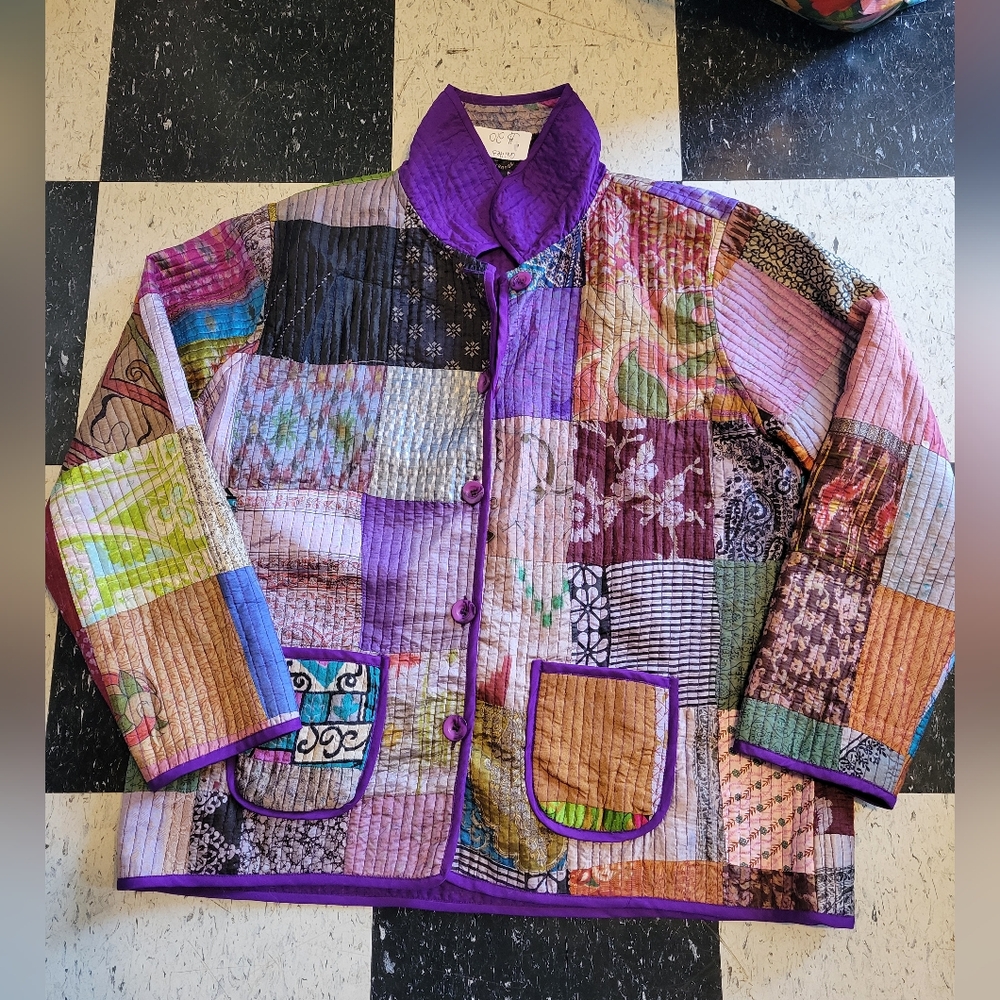 Unbranded Patchwork Quilted Jacket